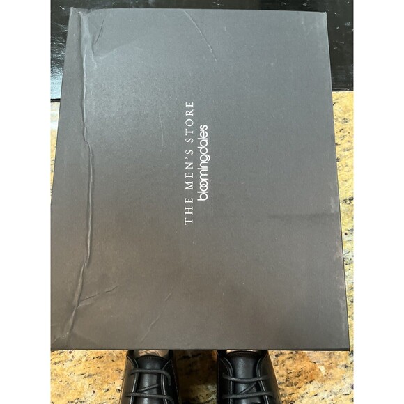 The Men's Store at Bloomingdale's Cap Toe Boot Brown Size 8.5 - Picture 5 of 5